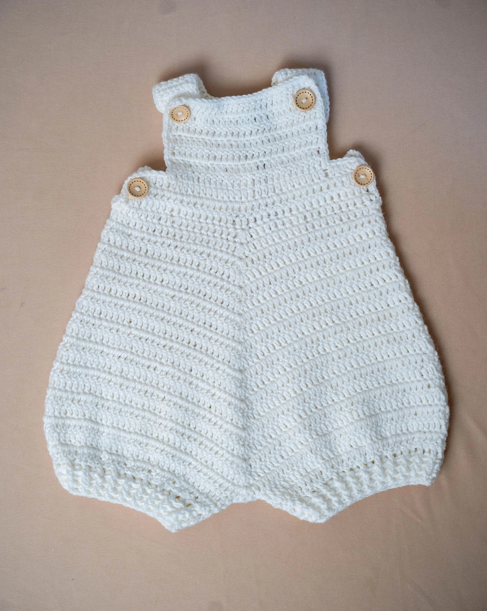 Takara Moon Overside Crochet Dungaree - Motherhood