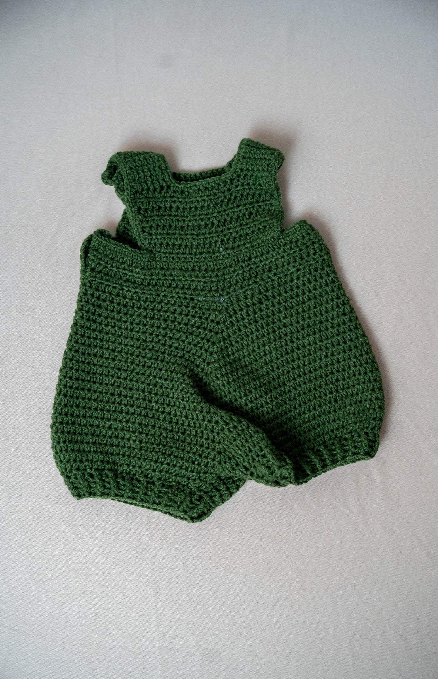 Takara Moon Overside Crochet Dungaree - Motherhood