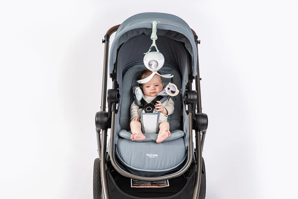 Tiny Love Black & White Décor Tummy Time Mobile Entertainer