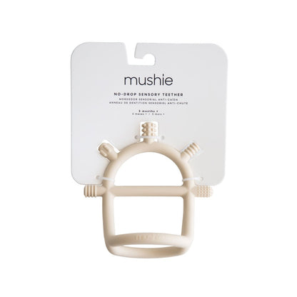 Mushie No-Drop Sensory Teether