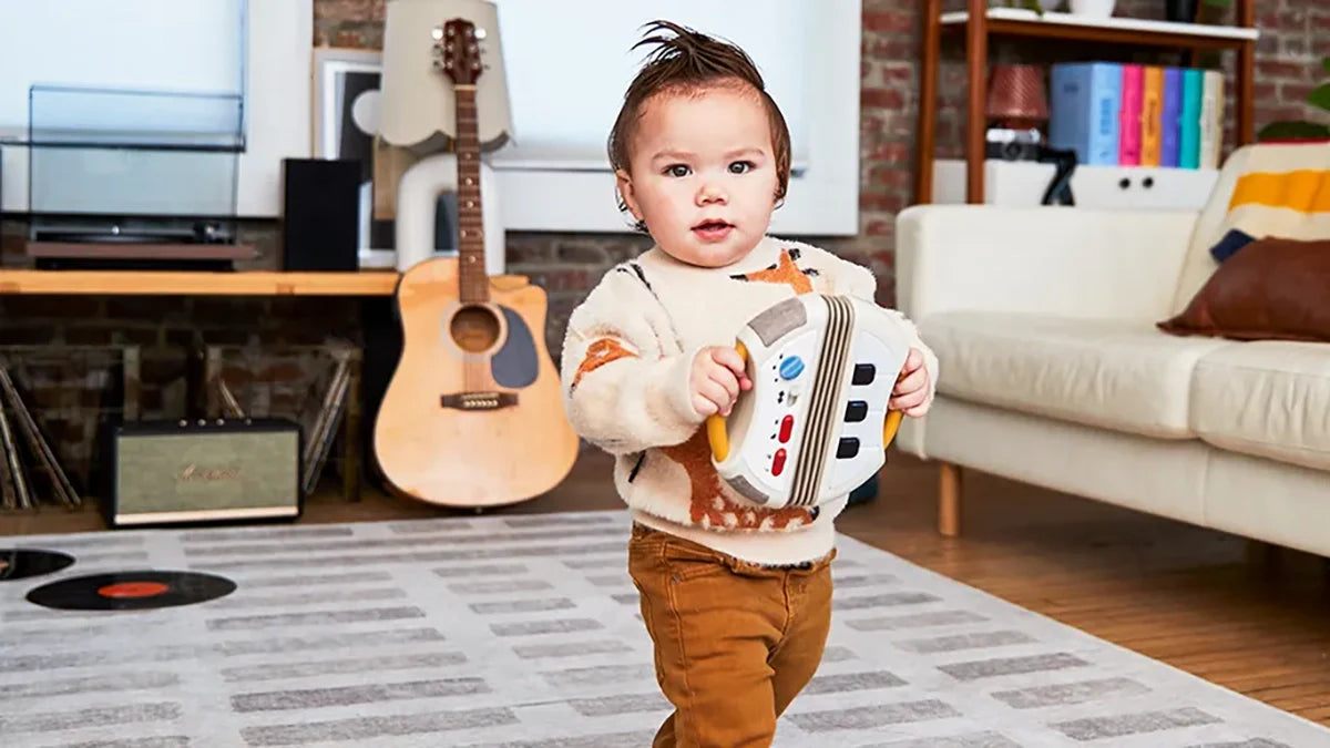 Tiny Love Tiny Rockers Accordion – Electronic Musical Toy for Toddlers - Motherhood