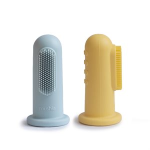 Mushie Finger Toothbrush 2P