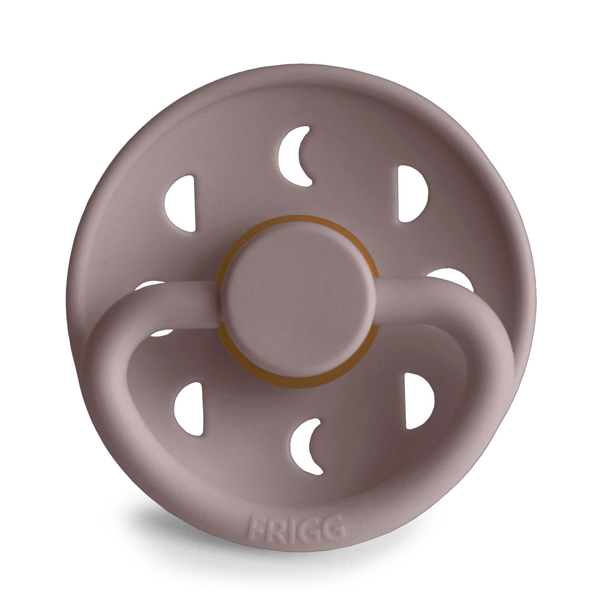 Frigg Moon - Round Latex Pacifier - Twilight Mauve