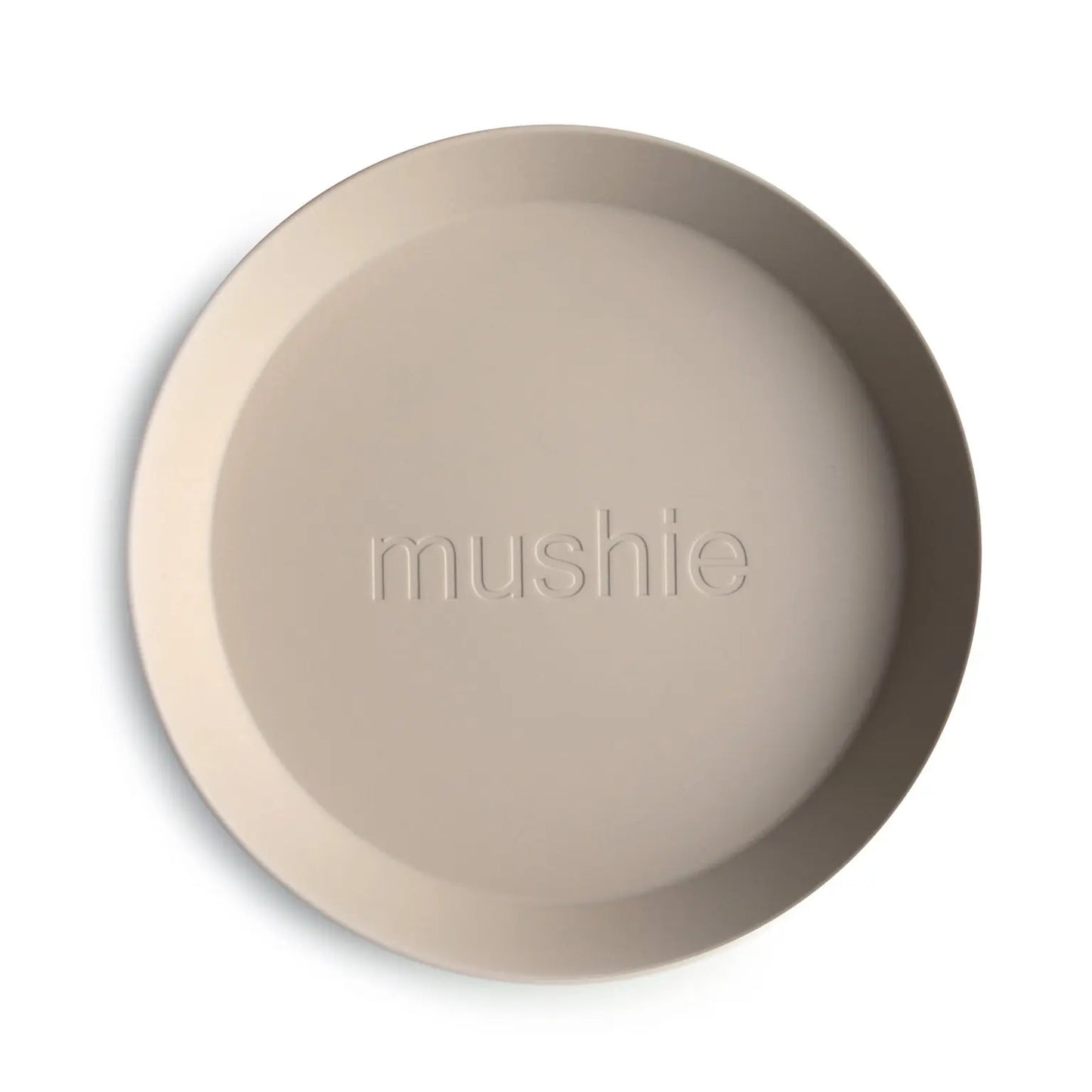 Mushie Plate Round 2P Mushie