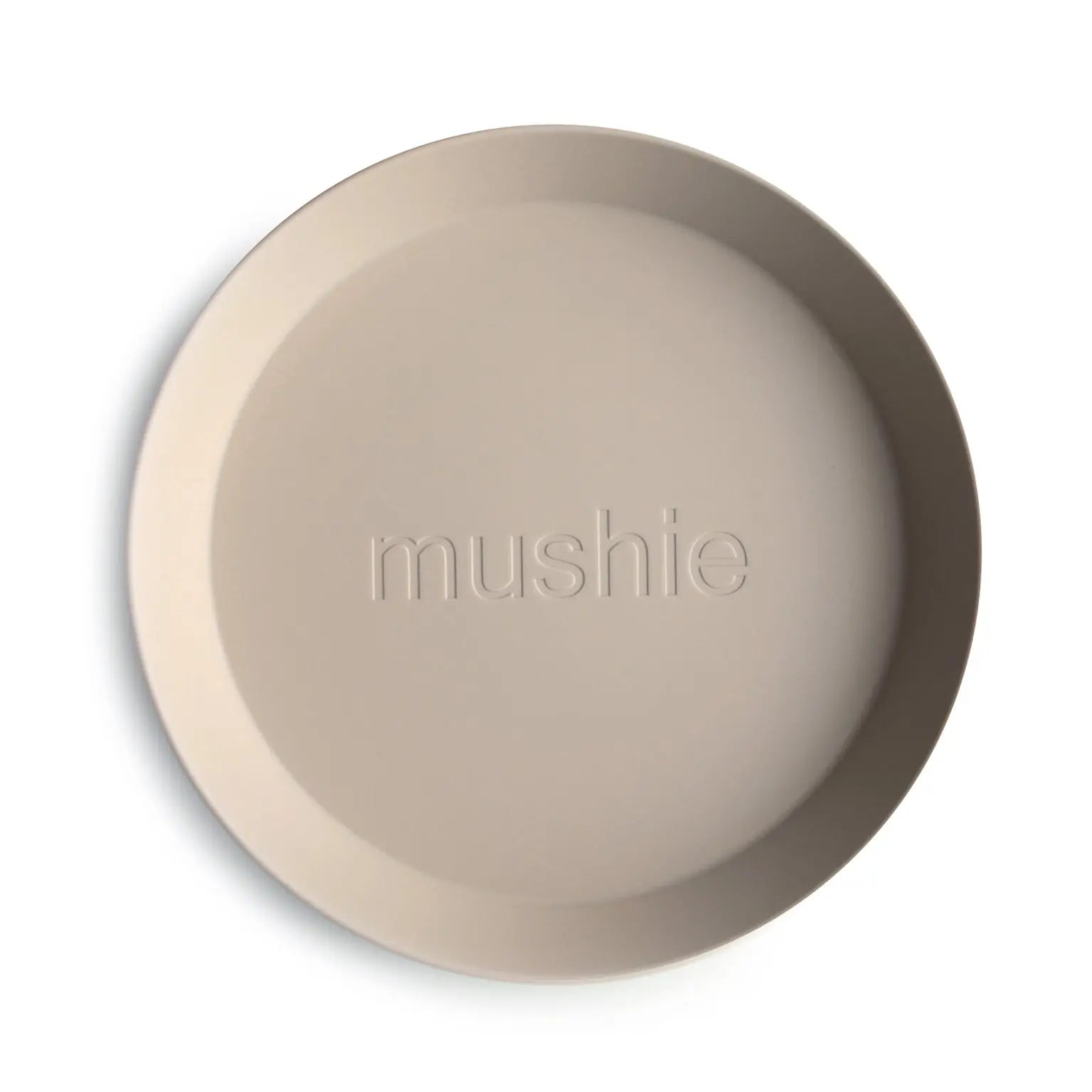 Mushie Plate Round 2P Mushie