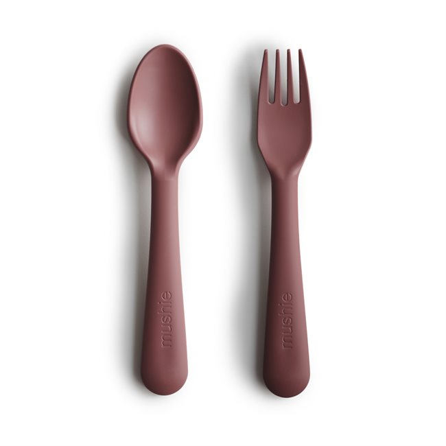 Mushie Fork & Spoon 2P - Motherhood