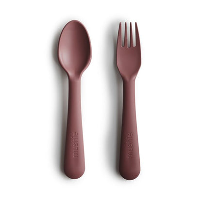 Mushie Fork & Spoon 2P - Motherhood