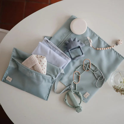 Mushie Water Resistant Wet Bag 2P
