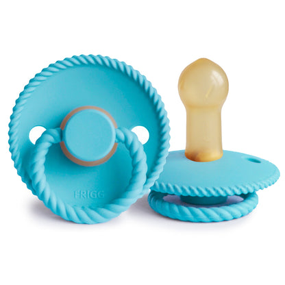Frigg Rope - Round Latex Pacifier - Waterfall