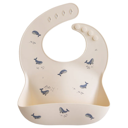 Mushie Silicone Bib - Motherhood