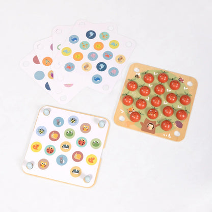 TookyToy - Apple Memory Game with Activity Cards
