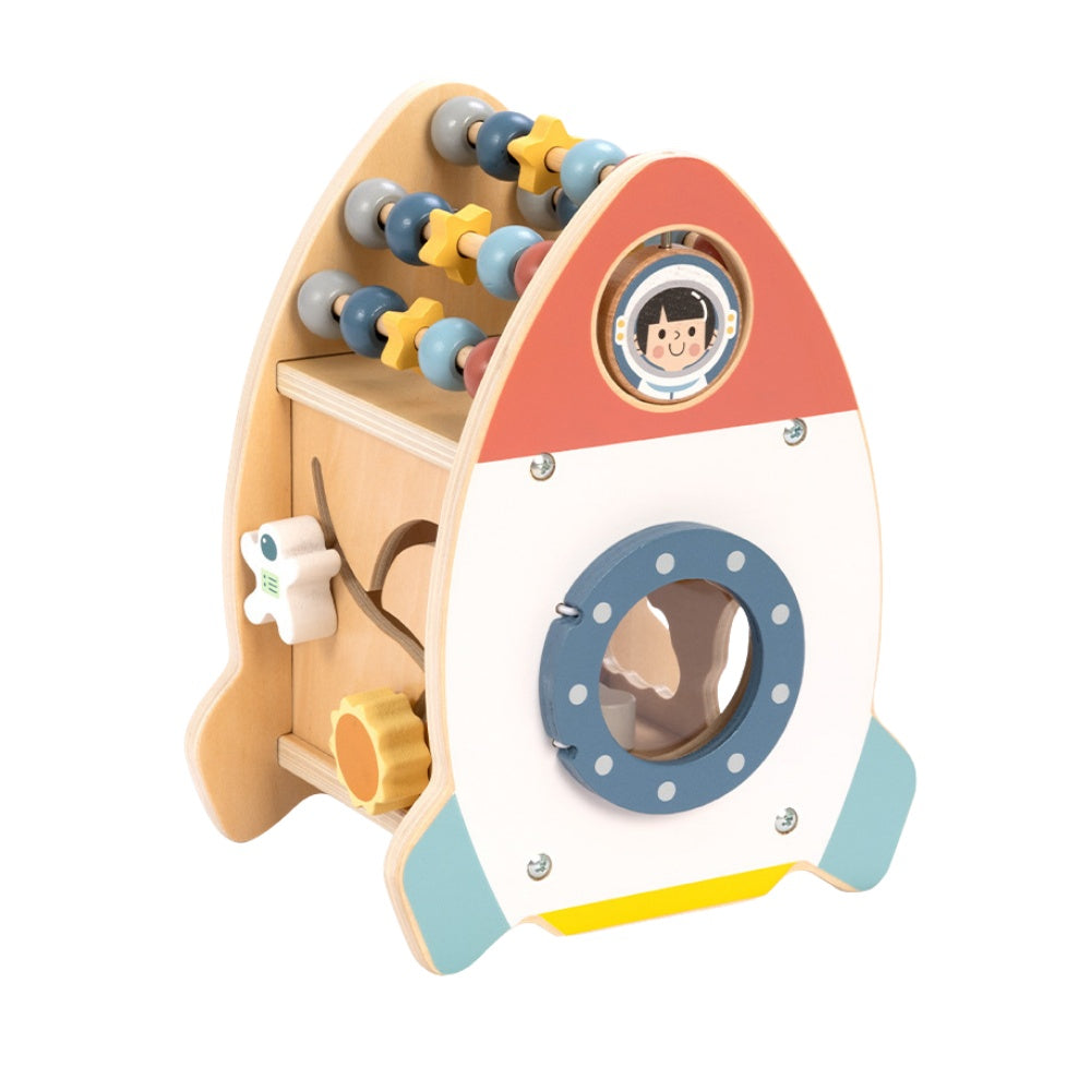 TookyToy - Rocket Play Cube Activity Toy for Toddlers