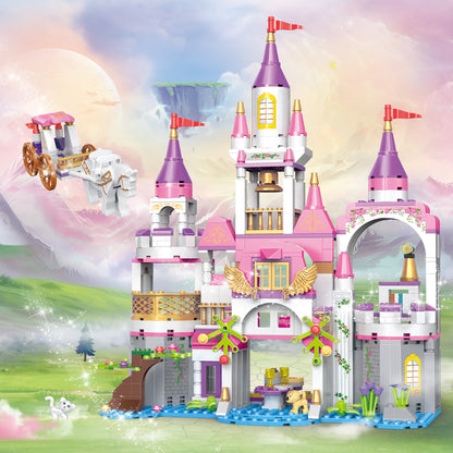 Cogo - Building Block Set - Fairytale Dream Castle - 516 Pieces