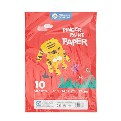 Jar Meló - Finger Paint Art Paper - 10 Sheets - 26x37 cm