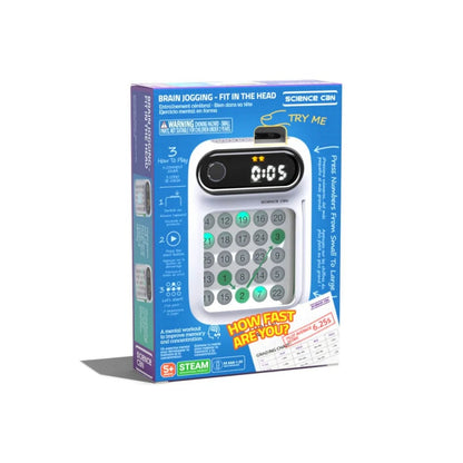 TopBright - Speed Number 3-in-1 STEM Brain Training Game for Kids