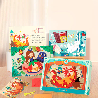 Mideer - My First Fairy Tale Sticker Activity Set for Kids