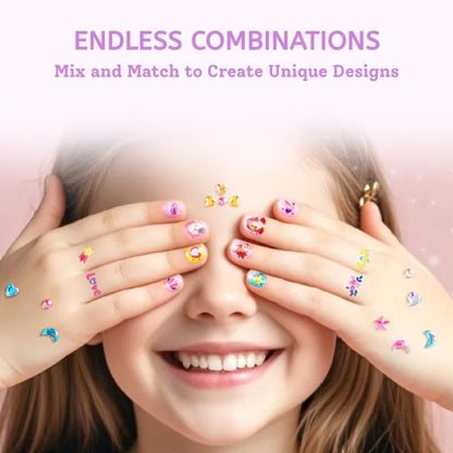 Mideer - Fashion Nail Stickers - Garden Gathering - 300pcs