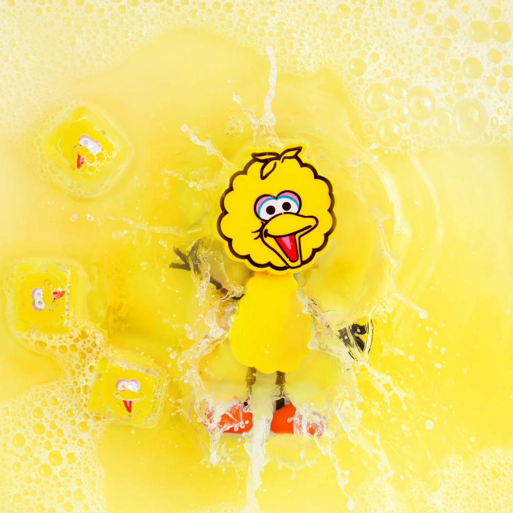 Glo Pals - Water Activated Light-Up Sensory Toys - Big Bird Sesame Street