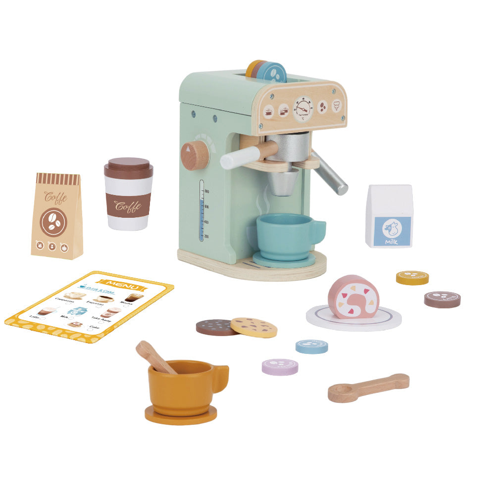 TookyToy - Pretend Play Coffee Shop Toy Set - Motherhood