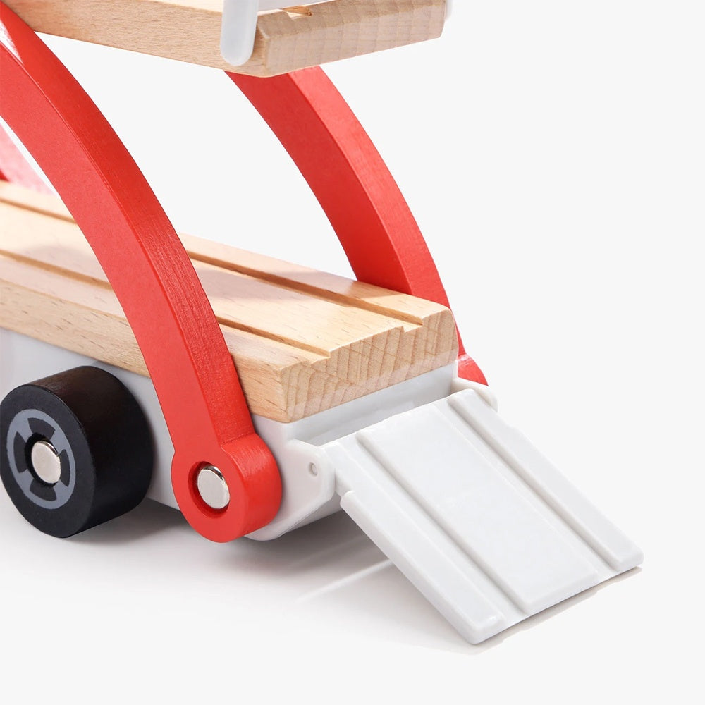TopBright - Wooden Car Carrier Truck