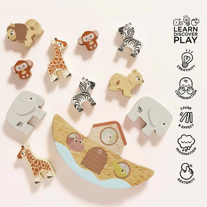Le Toy Van - Noah’s Balancing Ark Animal Stacker