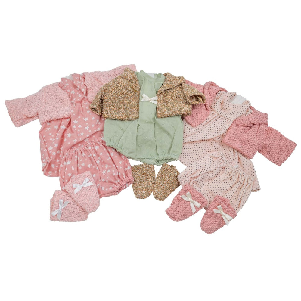 Llorens Baby Doll Clothes & Accessories for 33cm Dolls – Styles Vary (Representative Image Shown)-**