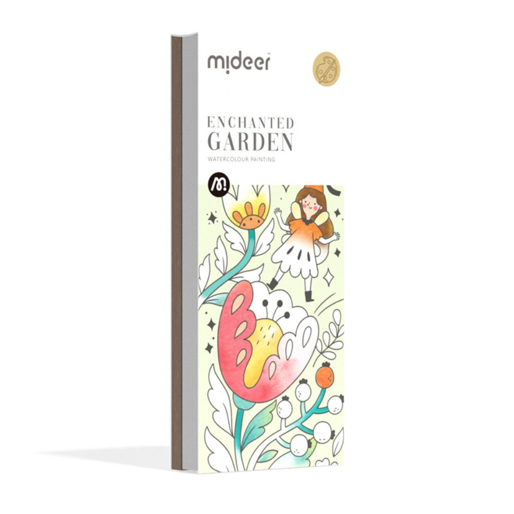 Mideer - Watercolour Painting Set - Travel Size - Enchanted Garden
