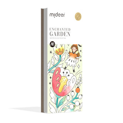 Mideer - Watercolour Painting Set - Travel Size - Enchanted Garden