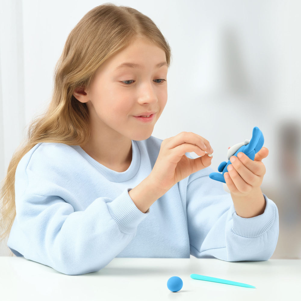 Hey Clay - Modelling Air-Dry Clay with Fun Interactive App - Animals, 15 cans