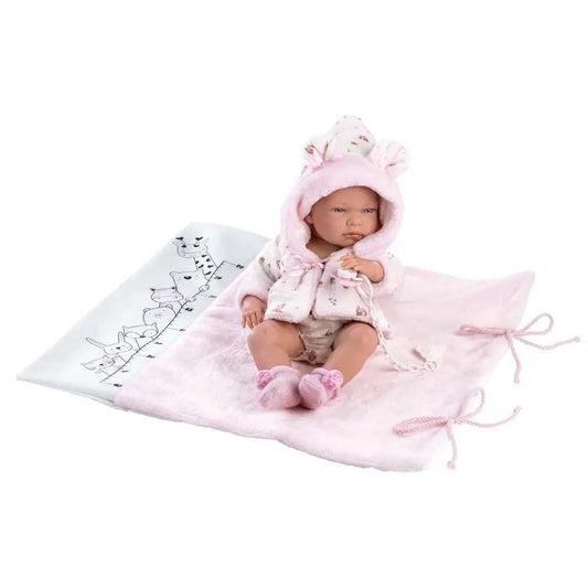 Llorens - Baby Girl Doll with Clothing & Nappy Changer: Nica - 40cm