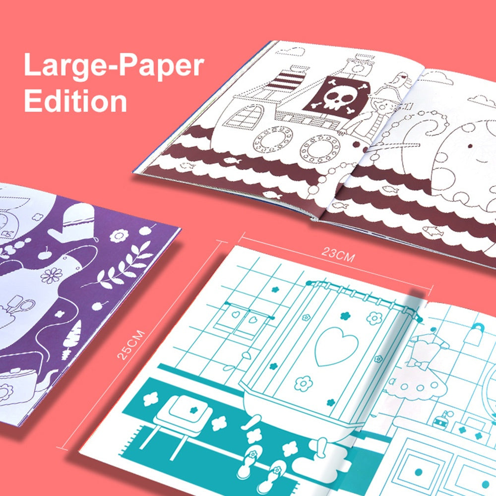 Mideer - Colouring book - Balloon Adventure