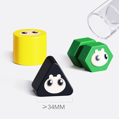 TopBright - Activity Play Cube Shape Sorter Toy with Wooden Blocks