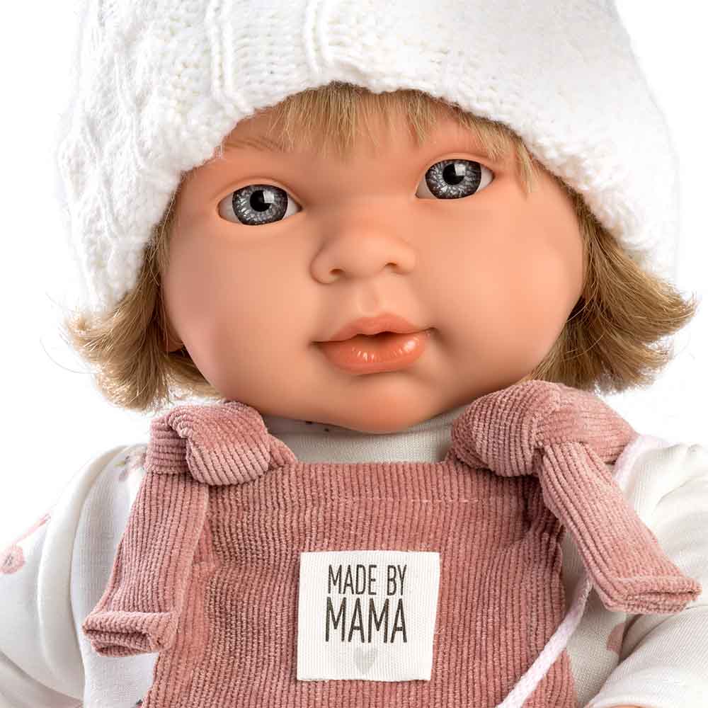 Llorens - Baby Girl Doll with Clothing & Accessories: Carla - 42cm (Mechanism Optional) - Motherhood