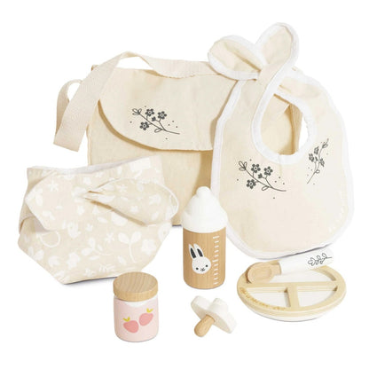Le Toy Van - Dolls Nursing Kit and Bag - 8pcs