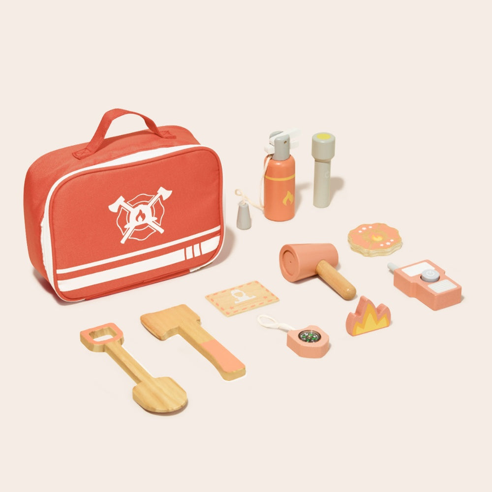 TookyToy - Pretend Play Little Firefighter Play Set