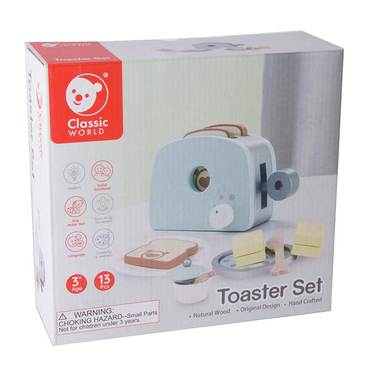 Classic World - Pretend & Play - Toaster Set