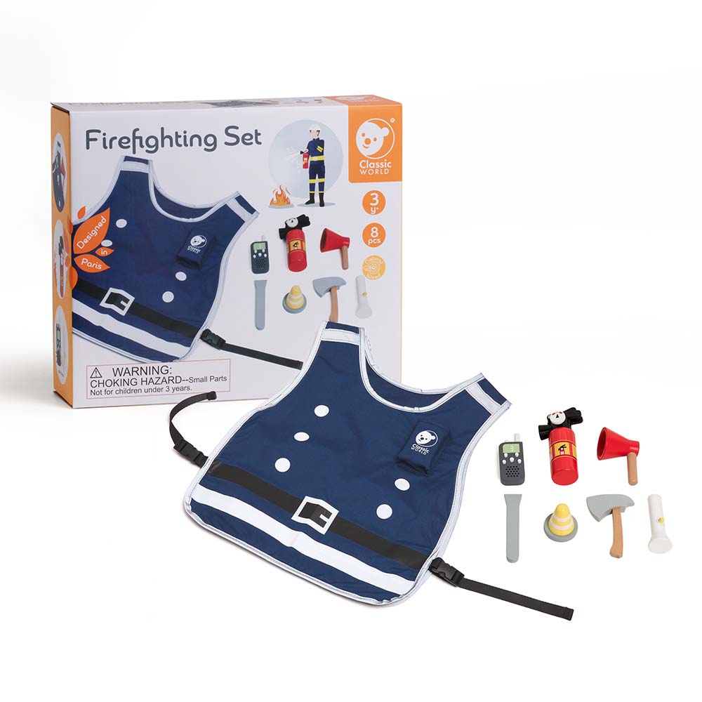 Classic World - Pretend & Play - Firefighting Set