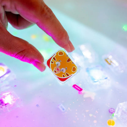 Glo Pals - Water Activated Light-Up Sensory Toys - Daniel Tiger (6 Pack)