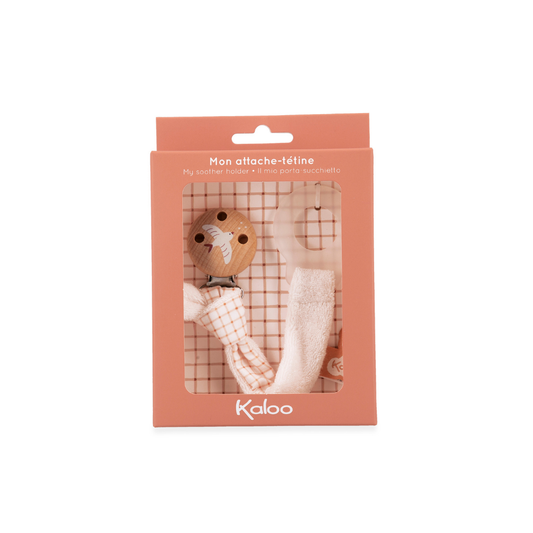 Kaloo - Pacifier Clip - Cream