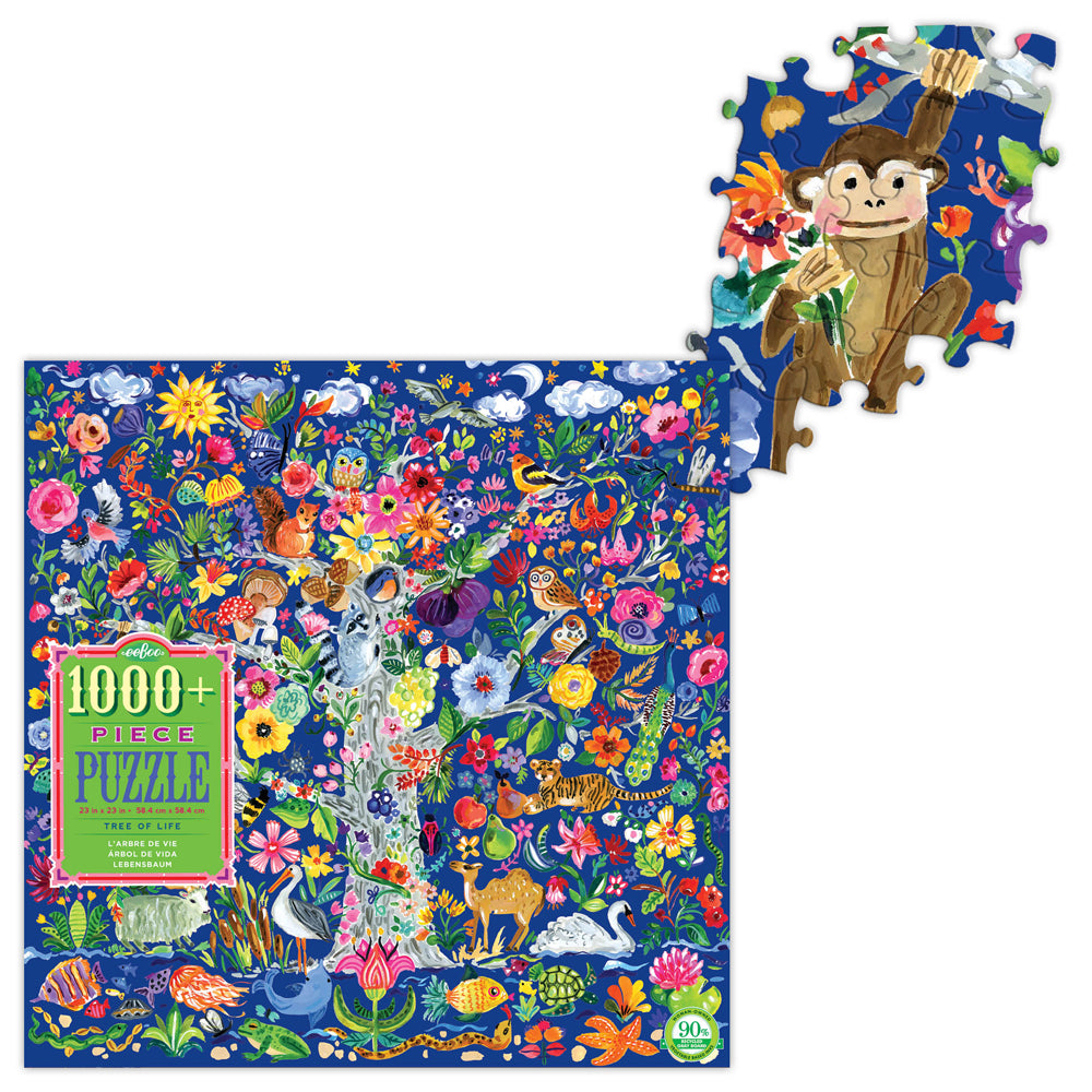 eeBoo - Tree of Life 1000 Piece Puzzle