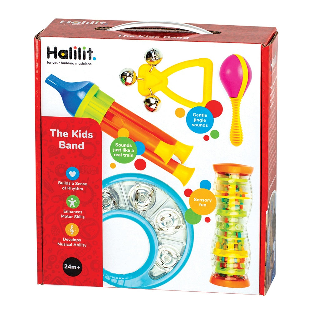 Halilit - Music Instrument for Babies & Toddlers - The Kids Band Set 5 pc -**
