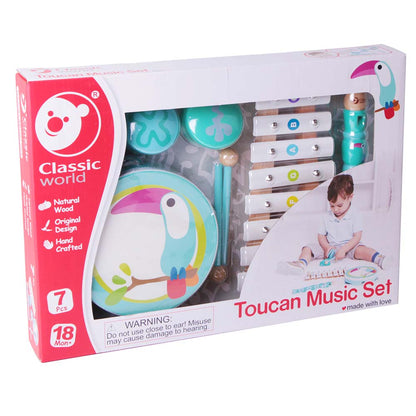Classic World - My First Music Set - Toucan - 7pcs