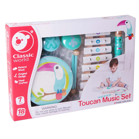Classic World - My First Music Set - Toucan - 7pcs