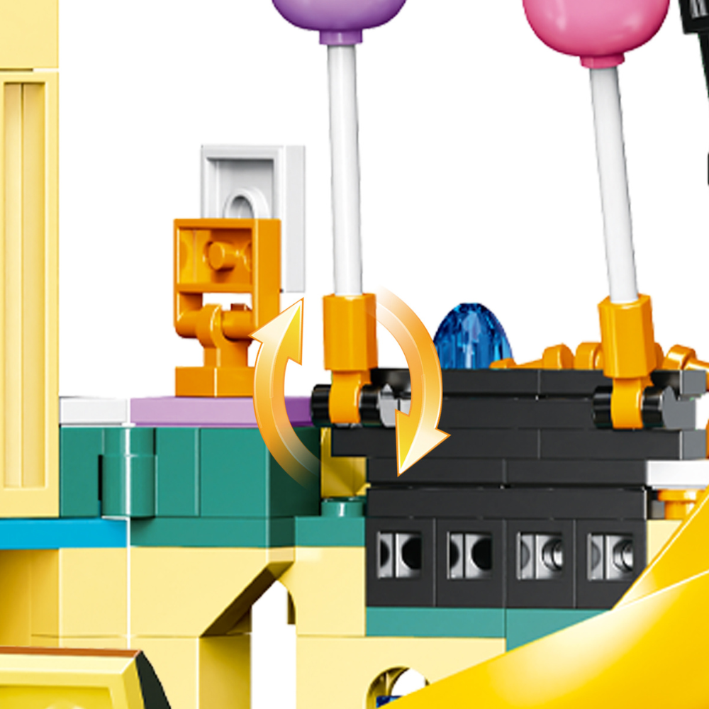 Cogo - Building Block Set - Magical Underwater Castle - 845 Pieces