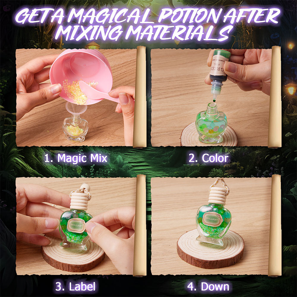 Jar Meló - Magical Potions Making Kit - DIY Fairy Potion Bottles Craft Activity