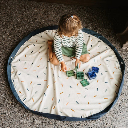 Play&Go - 3-in-1 Playmat & Toy Bag - Confetti