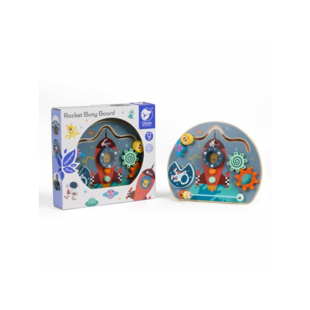 Classic World - Rocket Busy Board Play Set