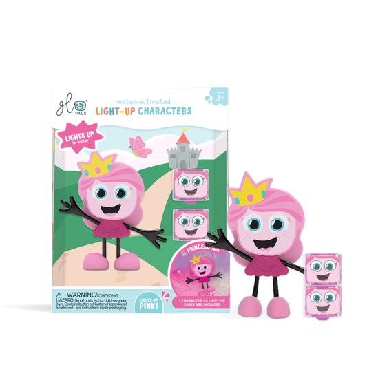 Glo Pals - Water Activated Light-Up Sensory Toys - Princess Ida