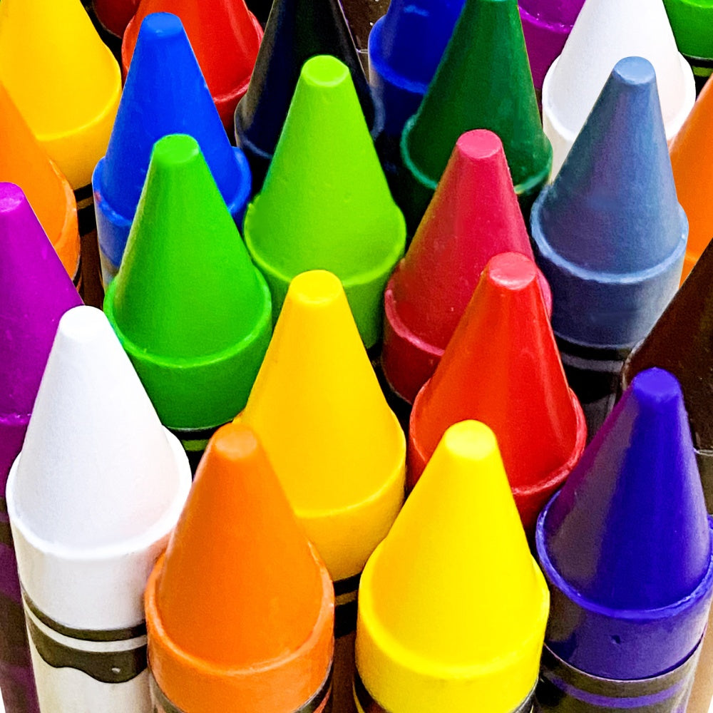 Jar Meló - Wax Crayons - Washable Non-Toxic - 36 Colours