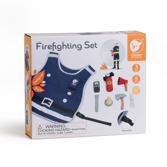 Classic World - Pretend & Play - Firefighting Set